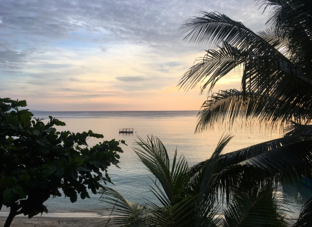 Zonsondergang in Bunaken